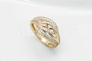 Pridané do zoznamu, Dámsky prsteň zlatý AUPD000282, cena <span class="woocommerce-Price-amount amount"><bdi>450,00&nbsp;<span class="woocommerce-Price-currencySymbol">&euro;</span></bdi></span>.