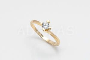 Pridané do zoznamu, Dámsky prsteň zlatý AUPD000446, cena <span class="woocommerce-Price-amount amount"><bdi>342,00&nbsp;<span class="woocommerce-Price-currencySymbol">&euro;</span></bdi></span>.