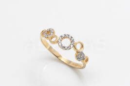 Dámsky prsteň zlatý AUPD000602