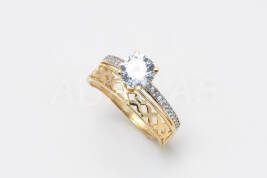 Dámsky prsteň zlatý AUPD000611