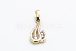Dámsky prívesok zlatý AUPRD000410
