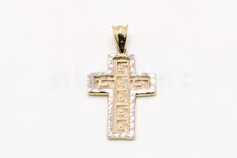 Dámsky prívesok zlatý kríž AUPRD000480