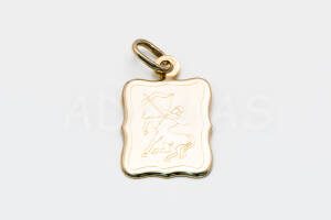 Pridané do zoznamu, Pánsky prívesok zlatý AUPRP000056, cena <span class="woocommerce-Price-amount amount"><bdi>180,00&nbsp;<span class="woocommerce-Price-currencySymbol">&euro;</span></bdi></span>.