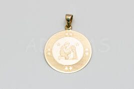 Pánsky prívesok zlatý AUPRP000072