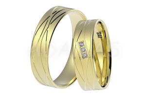 Pridané do zoznamu, Svadobné obrúčky zlaté AUOL000024, cena <span class="woocommerce-Price-amount amount"><bdi>1829,00&nbsp;<span class="woocommerce-Price-currencySymbol">&euro;</span></bdi></span>.