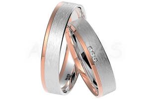 Pridané do zoznamu, Svadobné obrúčky zlaté AUOL000013, cena <span class="woocommerce-Price-amount amount"><bdi>1555,00&nbsp;<span class="woocommerce-Price-currencySymbol">&euro;</span></bdi></span>.