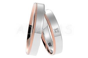 Pridané do zoznamu, Svadobné obrúčky zlaté AUOL000026, cena <span class="woocommerce-Price-amount amount"><bdi>1526,00&nbsp;<span class="woocommerce-Price-currencySymbol">&euro;</span></bdi></span>.