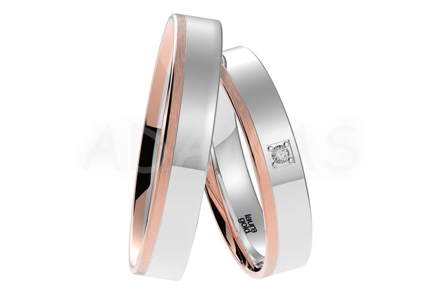 Svadobné obrúčky zlaté AUOL000026