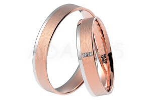 Pridané do zoznamu, Svadobné obrúčky zlaté AUOL000031, cena <span class="woocommerce-Price-amount amount"><bdi>1445,00&nbsp;<span class="woocommerce-Price-currencySymbol">&euro;</span></bdi></span>.