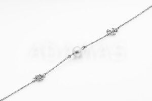 Pridané do zoznamu, Dámsky náramok strieborný AGNARDA000179, cena <span class="woocommerce-Price-amount amount"><bdi>25,00&nbsp;<span class="woocommerce-Price-currencySymbol" translate="no">&euro;</span></bdi></span>.