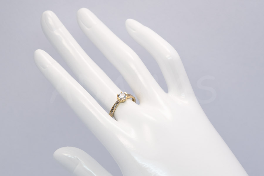 Dámsky prsteň zlatý AUPD000721