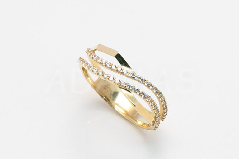 Dámsky prsteň zlatý AUPD000728