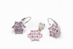 Pridané do zoznamu, Strieborná súprava AGSU000171, cena <span class="woocommerce-Price-amount amount"><bdi>48,00&nbsp;<span class="woocommerce-Price-currencySymbol">&euro;</span></bdi></span>.