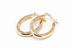 Pridané do zoznamu, Kruhové náušnice zlaté AUNAUK000196, cena <span class="woocommerce-Price-amount amount"><bdi>585,00&nbsp;<span class="woocommerce-Price-currencySymbol">&euro;</span></bdi></span>.