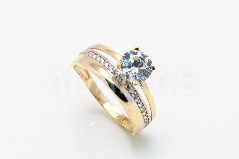 Dámsky prsteň zlatý AUPD000901