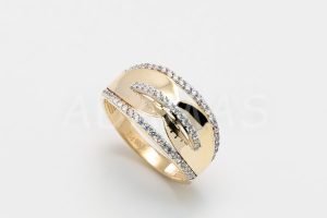 Pridané do zoznamu, Dámsky prsteň zlatý AUPD000925, cena <span class="woocommerce-Price-amount amount"><bdi>522,00&nbsp;<span class="woocommerce-Price-currencySymbol">&euro;</span></bdi></span>.