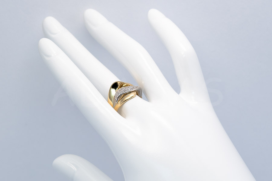 Dámsky prsteň zlatý AUPD000928
