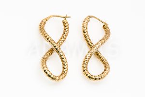 Pridané do zoznamu, Kruhové náušnice zlaté AUNAUK000215, cena <span class="woocommerce-Price-amount amount"><bdi>495,00&nbsp;<span class="woocommerce-Price-currencySymbol">&euro;</span></bdi></span>.