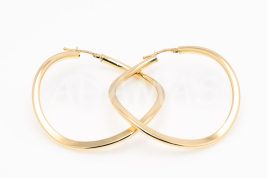 Kruhové náušnice zlaté AUNAUK000207