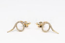 Napichovacie náušnice zlaté AUNAUN000278