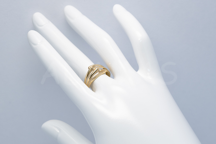 Dámsky prsteň zlatý AUPD000953