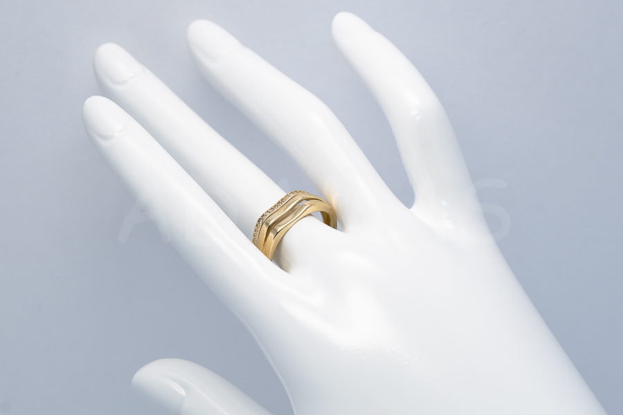 Dámsky prsteň zlatý AUPD000957