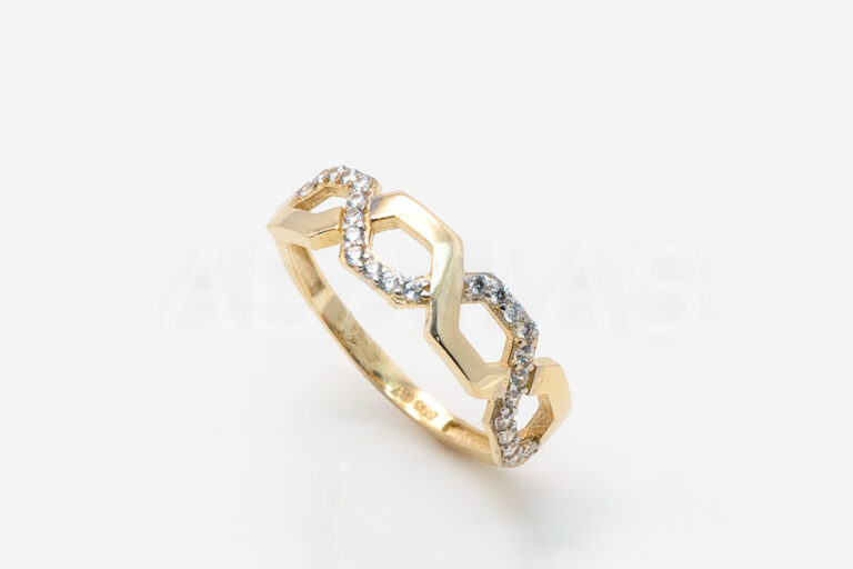 Dámsky prsteň zlatý AUPD001008