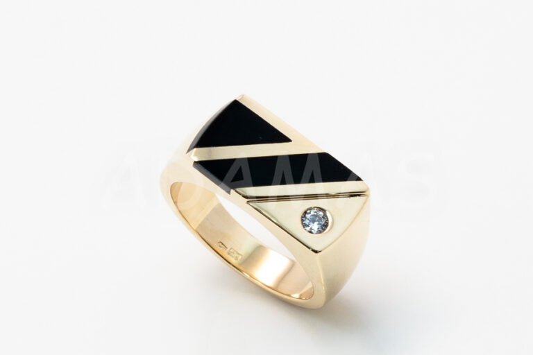 Pánsky prsteň zlatý AUPP000038