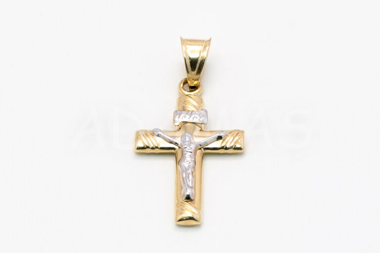 Pánsky prívesok zlatý kríž AUPRP000240