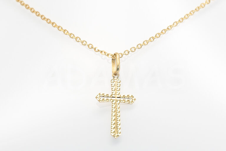 Pánsky prívesok zlatý kríž AUPRP000242