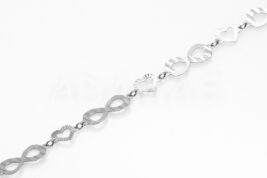 Dámsky náramok strieborný AGNARDA000717