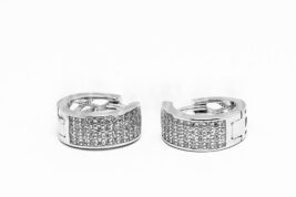 Kruhové náušnice strieborné AGNAUK000430