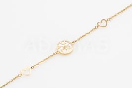 Dámsky náramok zlatý AUNARDA000385