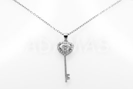 Dámska retiazka strieborná AGRDA000683