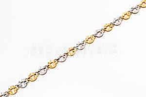 Pridané do zoznamu, Dámsky náramok zlatý AUNARDA000022, cena <span class="woocommerce-Price-amount amount"><bdi>918,00&nbsp;<span class="woocommerce-Price-currencySymbol" translate="no">&euro;</span></bdi></span>.