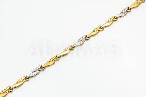 Pridané do zoznamu, Dámsky náramok zlatý AUNARDA000041, cena <span class="woocommerce-Price-amount amount"><bdi>774,00&nbsp;<span class="woocommerce-Price-currencySymbol" translate="no">&euro;</span></bdi></span>.