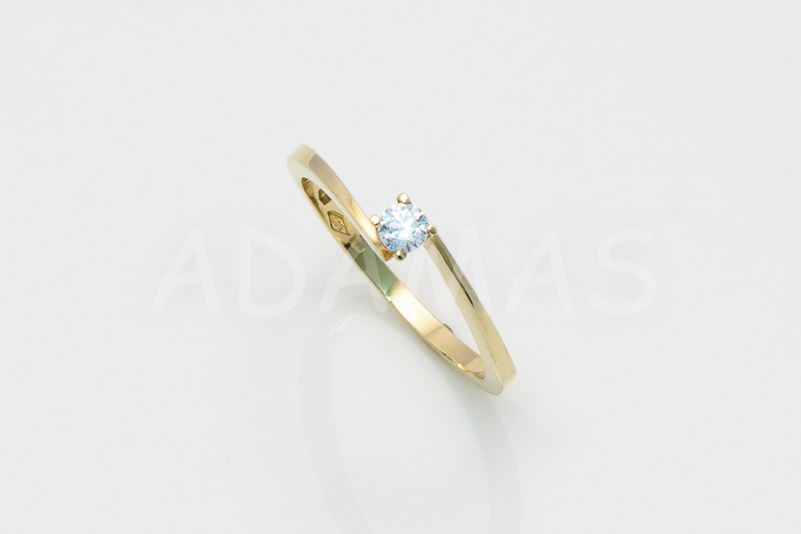Dámsky prsteň zlatý AUPD000138