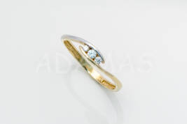 Dámsky prsteň zlatý AUPD000181