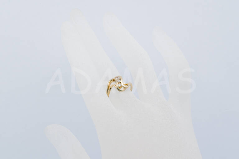 Dámsky prsteň zlatý AUPD000204