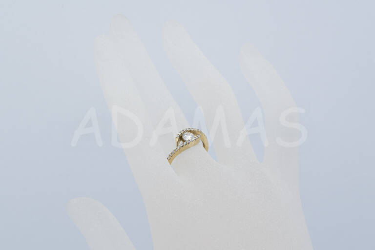 Dámsky prsteň zlatý AUPD000208