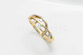 Dámsky prsteň zlatý AUPD000275