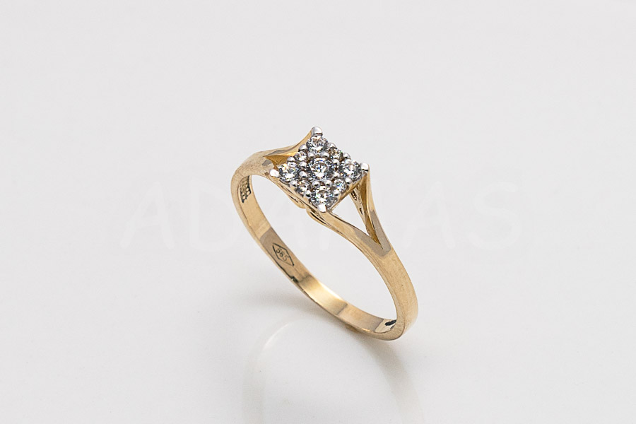 Dámsky prsteň zlatý AUPD000489