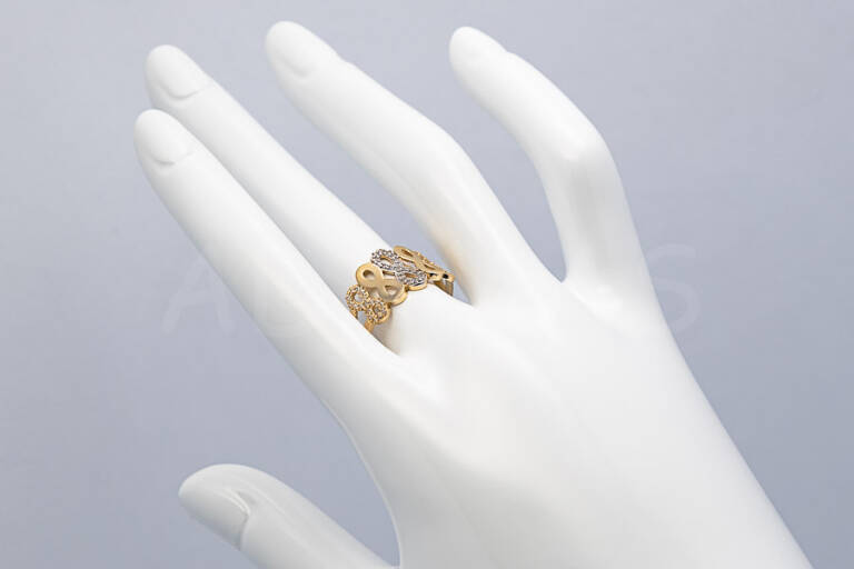 Dámsky prsteň zlatý AUPD000493