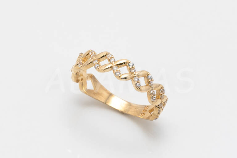 Dámsky prsteň zlatý AUPD000536