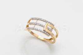 Dámsky prsteň zlatý AUPD000541