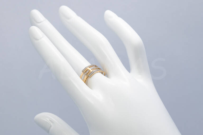 Dámsky prsteň zlatý AUPD000541