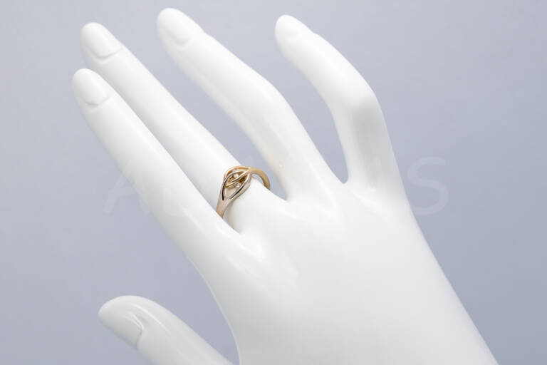Dámsky prsteň zlatý AUPD000545