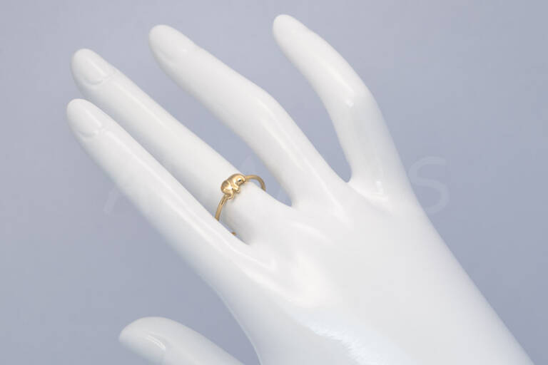 Dámsky prsteň zlatý slon AUPD000603