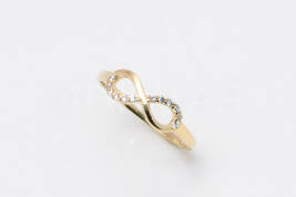 Dámsky prsteň zlatý AUPD000605