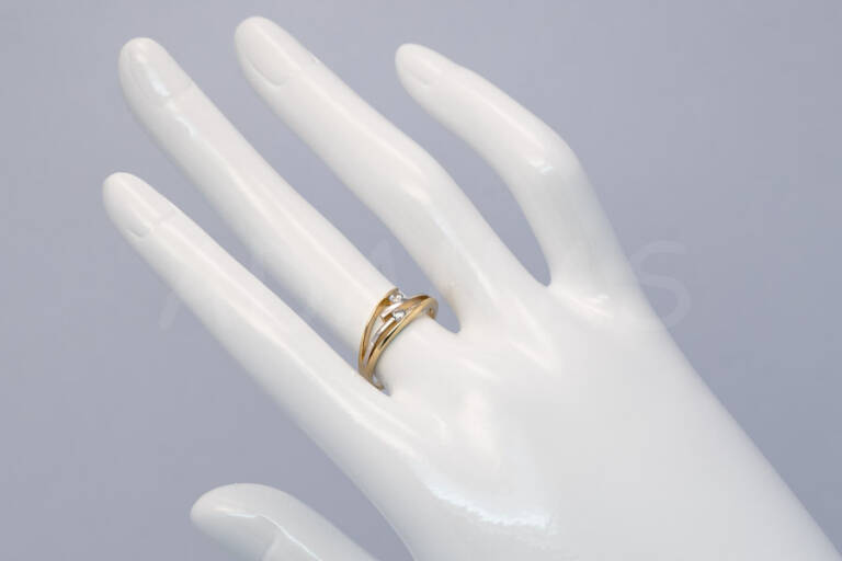 Dámsky prsteň zlatý AUPD000609